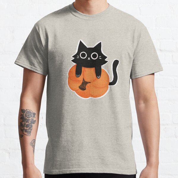 Pumpkin Cat Classic T-Shirt