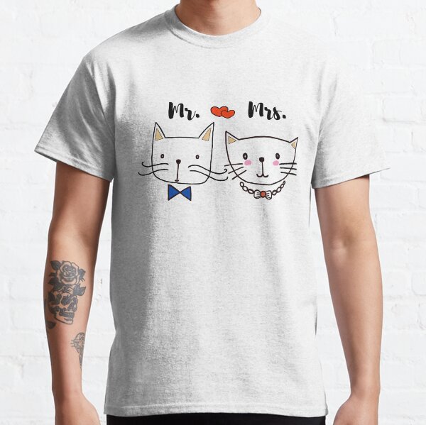 Mr and Mrs  Just Married Classic T-Shirt