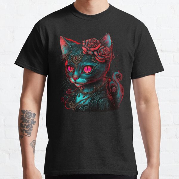 Steampunk Cat 5 Classic T-Shirt