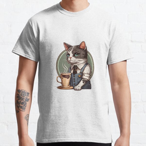 Cat Barista Classic T-Shirt