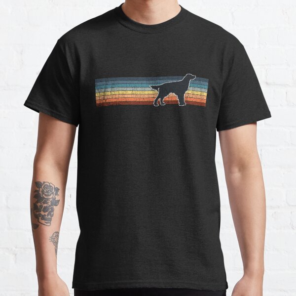Gordon Setter Dog Vintage Retro Pet Lover Classic T-Shirt