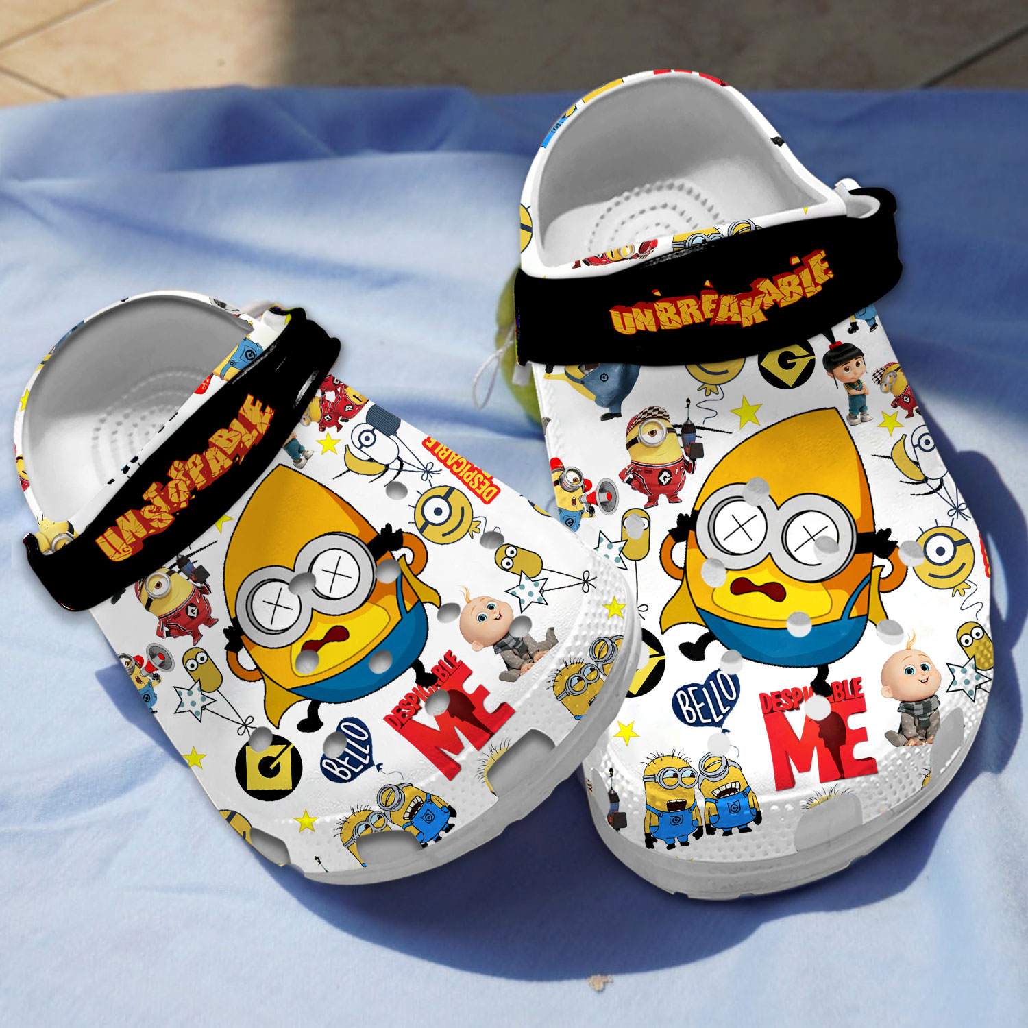 Breathable Minions, Breathable Minions Crocs Clogs