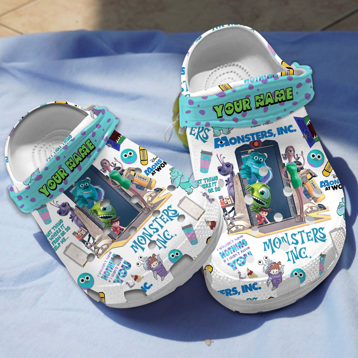 Cartoon Monsters Inc Cartoon, Monsters Inc Crocs Clogs