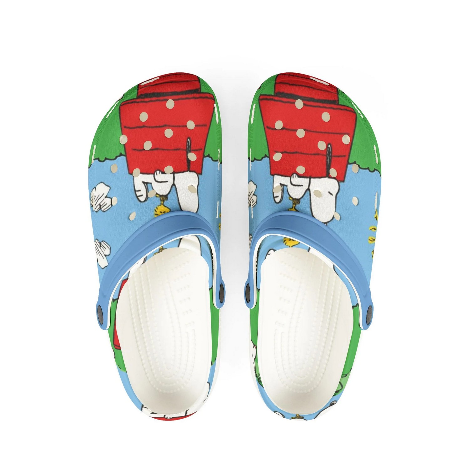 Boring Snoopy On The Roof Look At The Sky, Boring Snoopy On Crocs Clogs