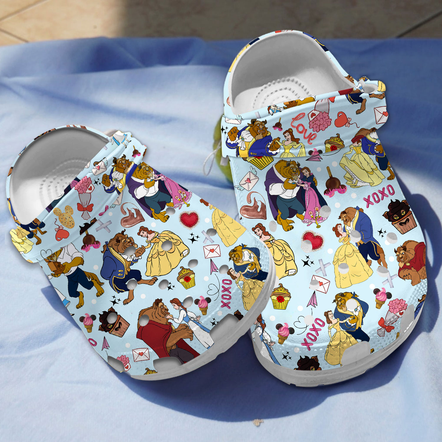 Beauty And The Beast Unisex, Beauty Crocs For Men Women And Kids Clogs