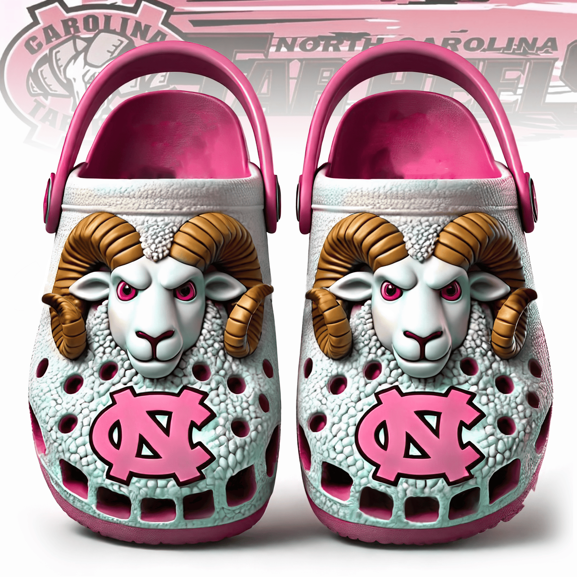 North Carolina Tar Heels 2025 NCAA Sport Crocs, North Carolina Tar Crocs Clogs