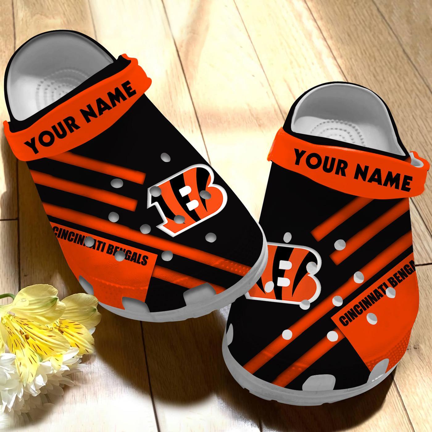 Cincinnati Bengals NFL Sport Crocs, Cincinnati Bengals NFL Crocs Clogs 99