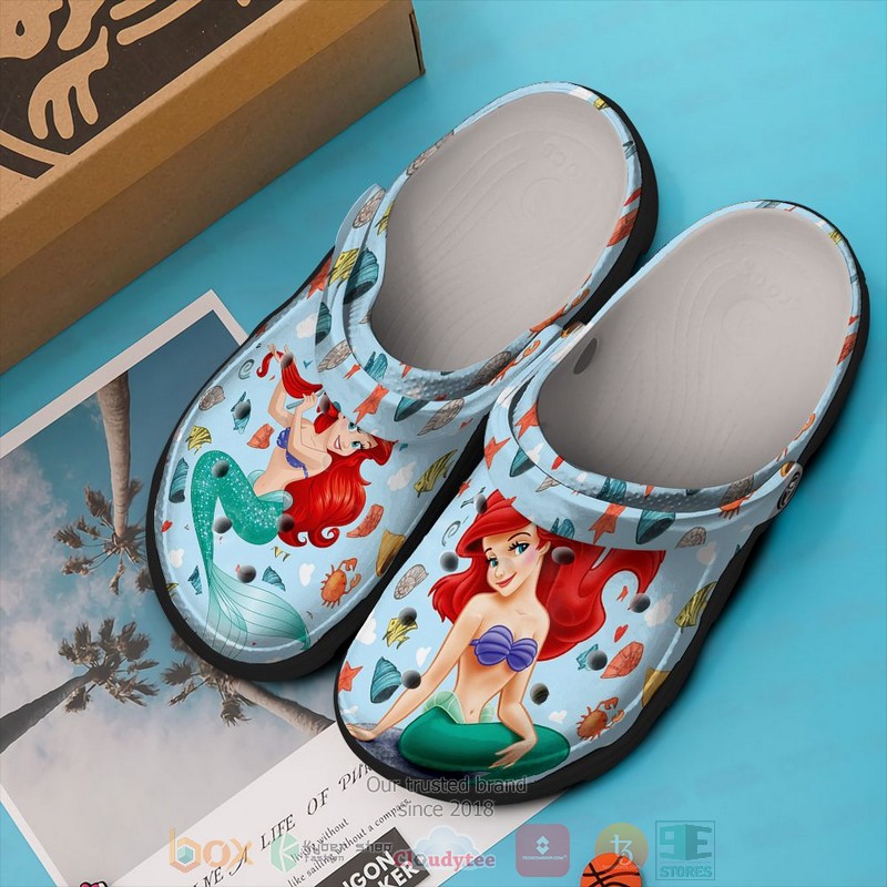 The Little Mermaid Cartoon Crocs, The Little Mermaid Crocs Clogs 33
