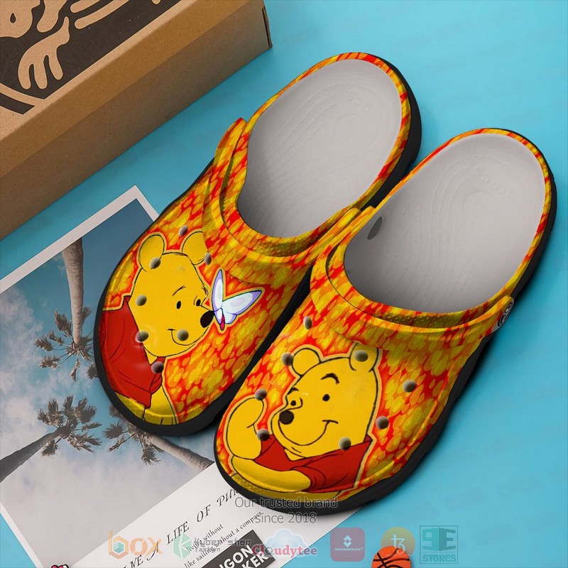 Winnie The Pooh Cartoon Crocs, Winnie The Pooh Crocs Clogs 63