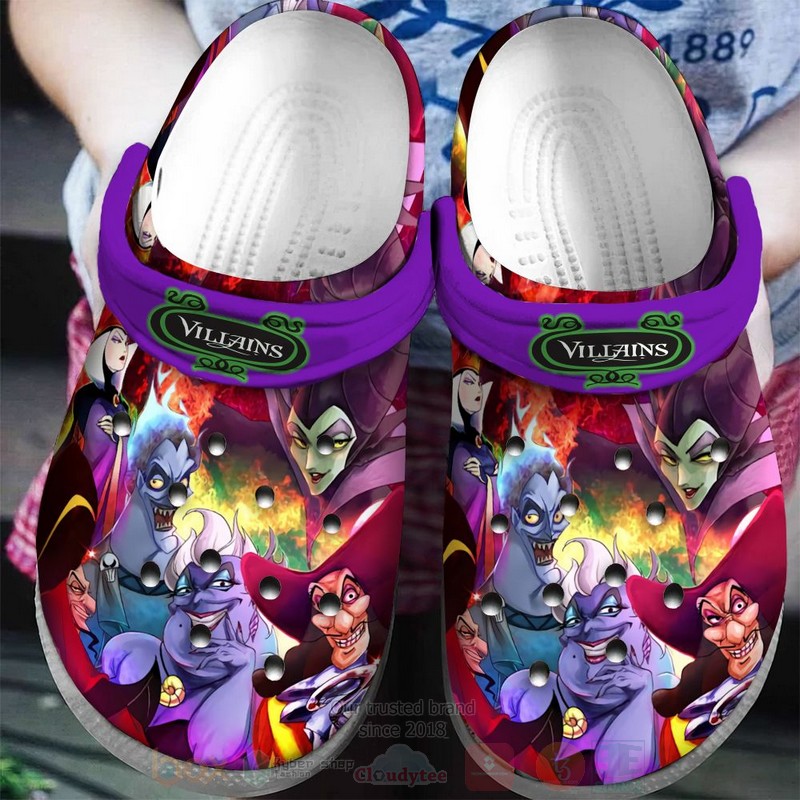 Villains Cartoon 2025 Crocs, Villains Crocs For Men Women And Kidss98