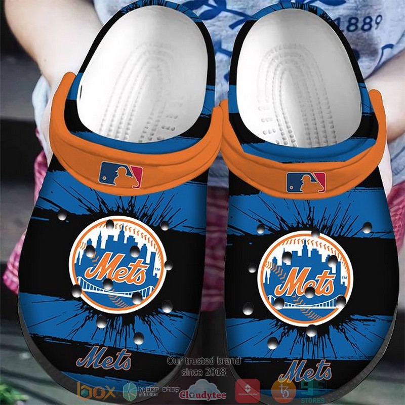 New York Mets MLB Crocs, New York Mets Crocs Clogs 86