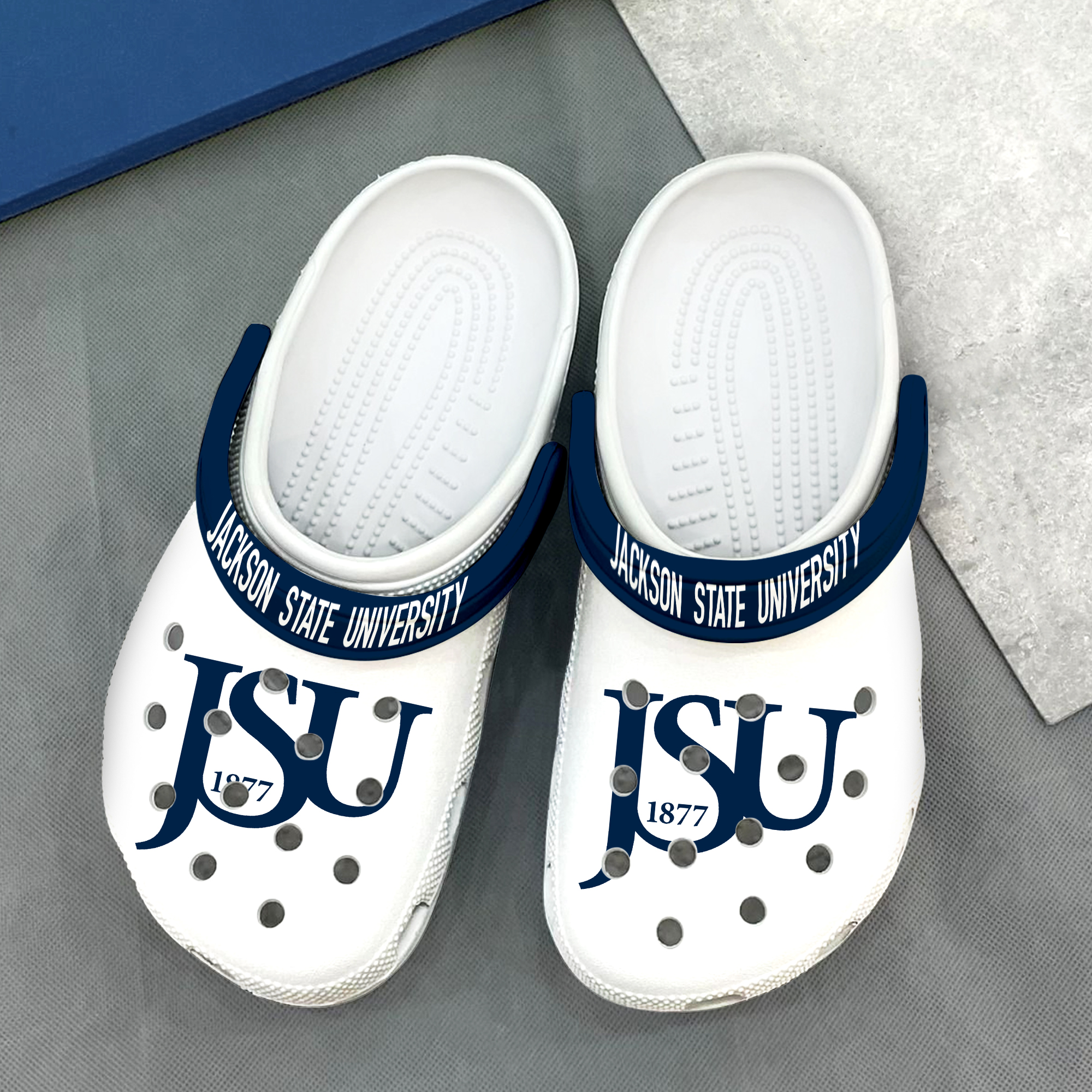 Jackson State University Stylish Casual, Jackson State University Crocs Clogs