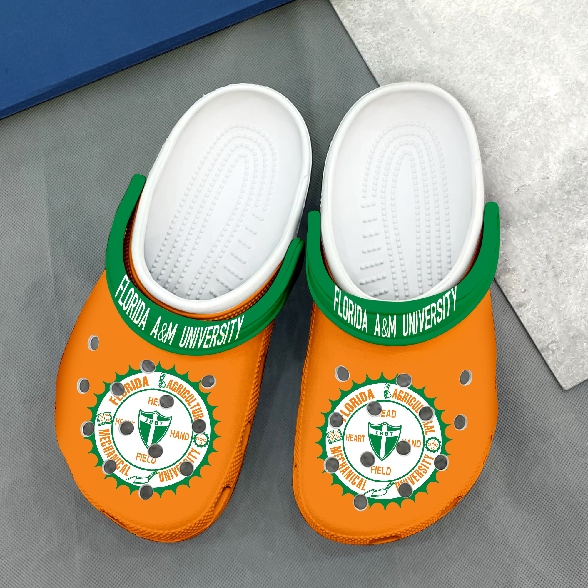 Florida am university Iconic Fan, Florida am university Crocs Clogs