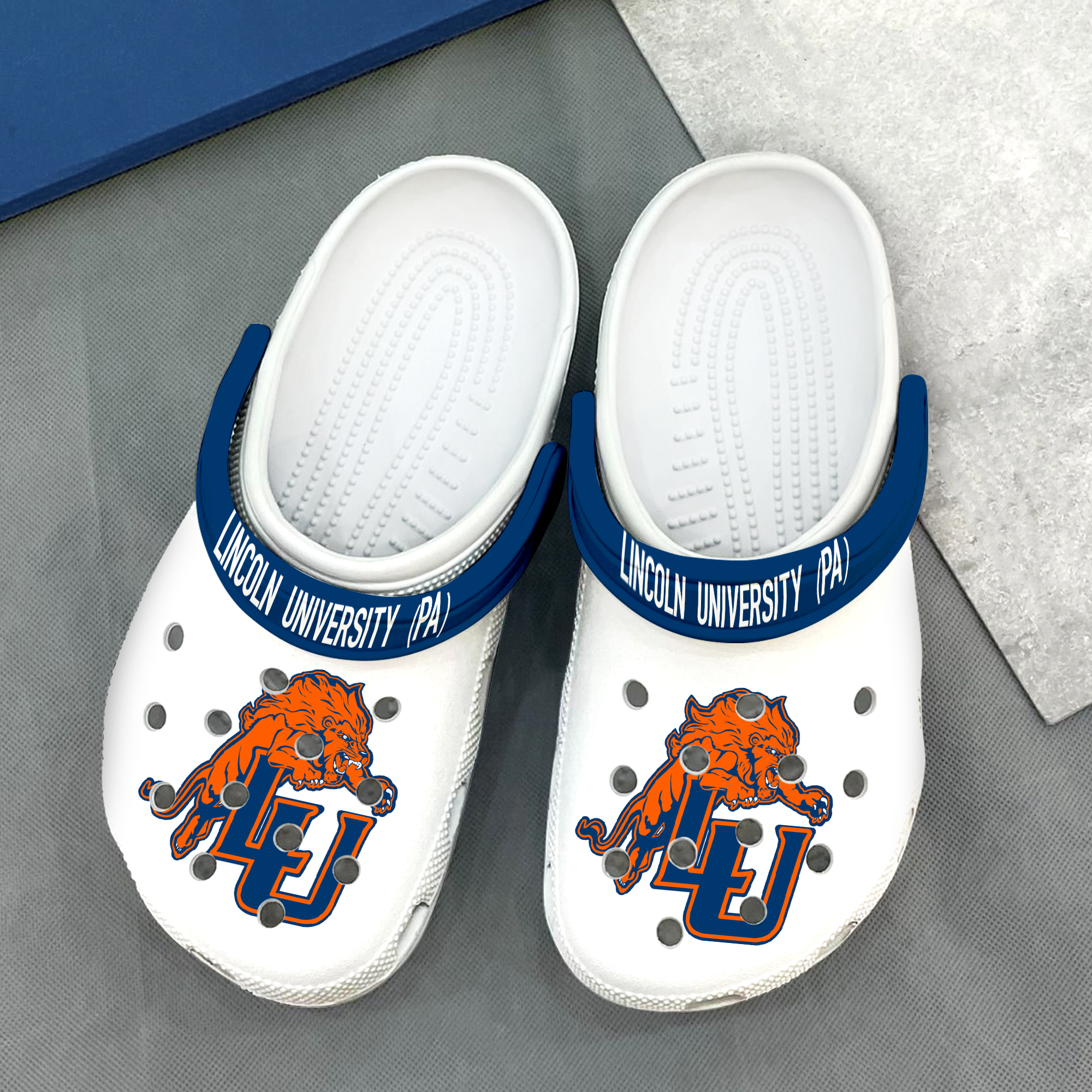 Lincoln University (Pa) Breathable Summer, Lincoln University (Pa) Crocs Clogs
