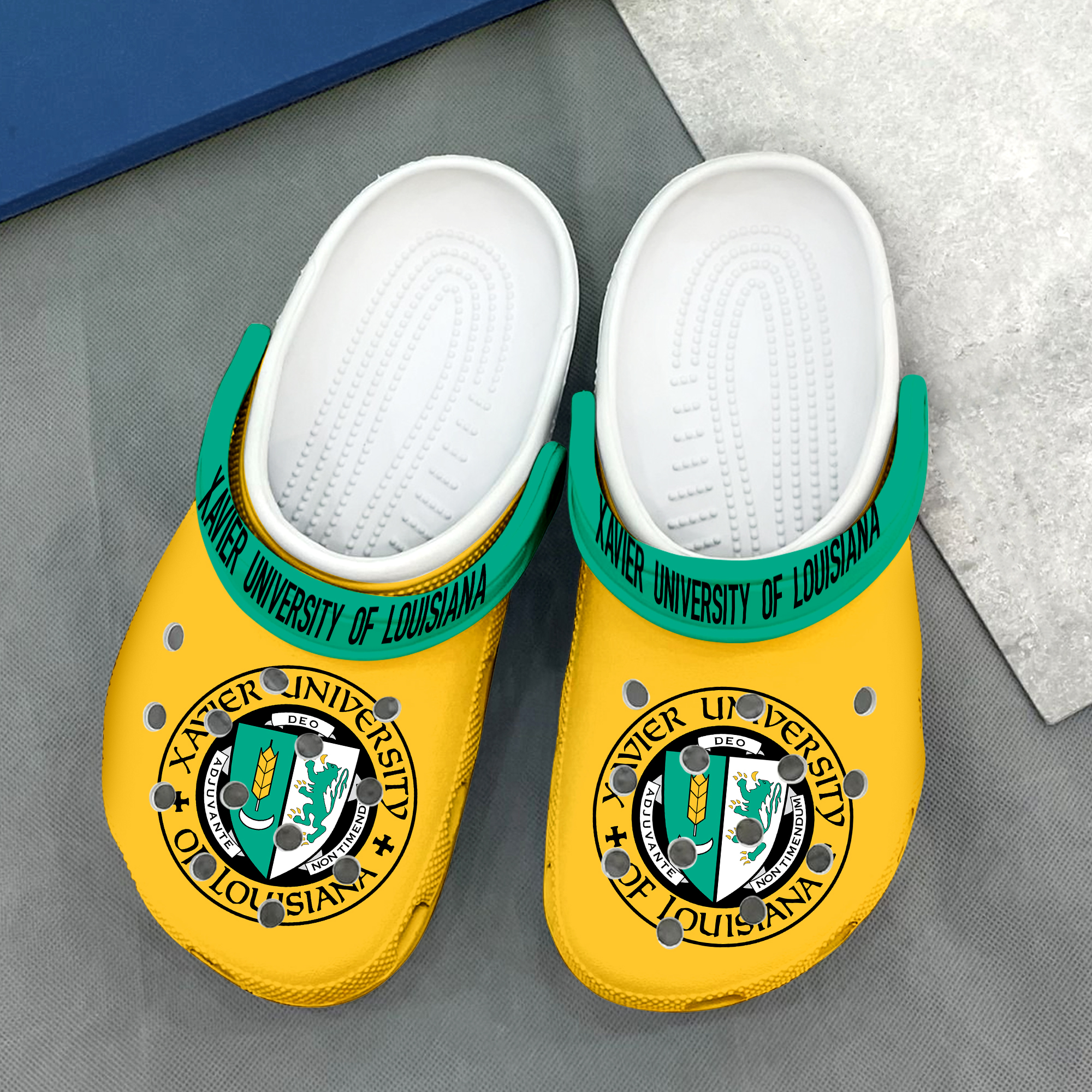Xavier University Of Louisiana Comfort Sport, Xavier University Crocs Clogs