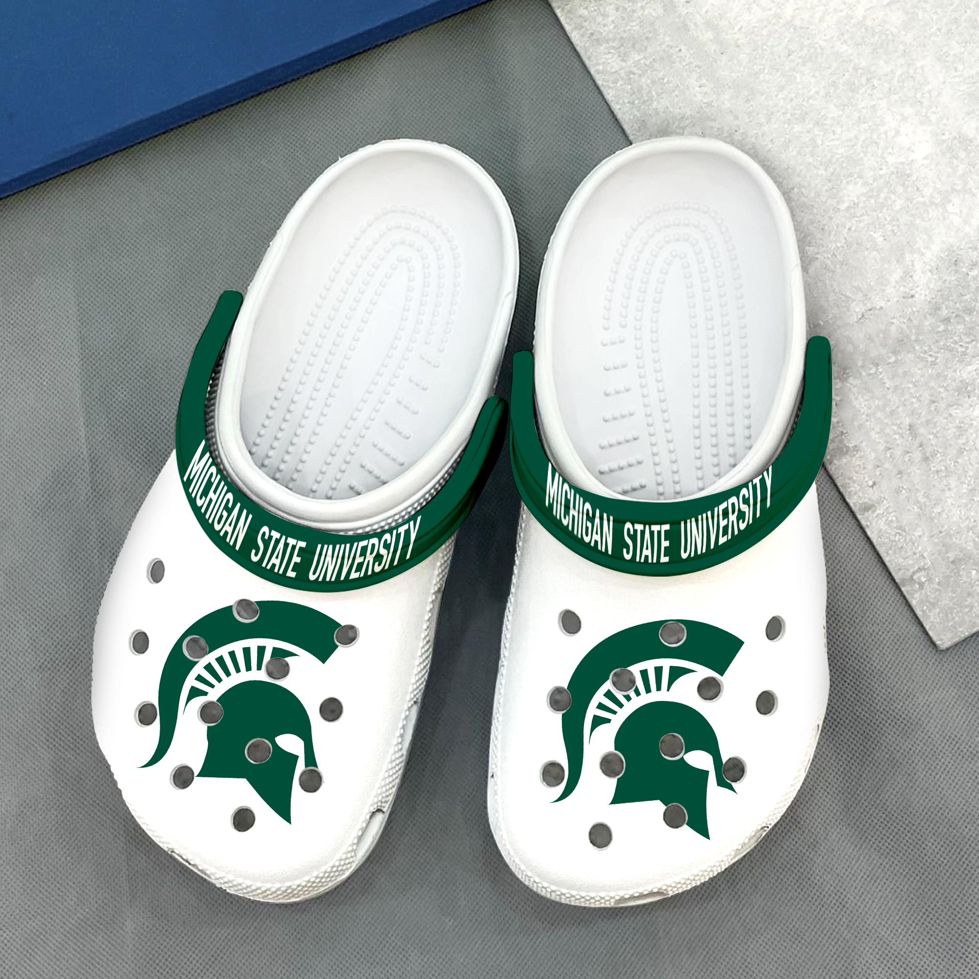 Michigan State University Stylish Casual, Michigan State University Crocs Clogs