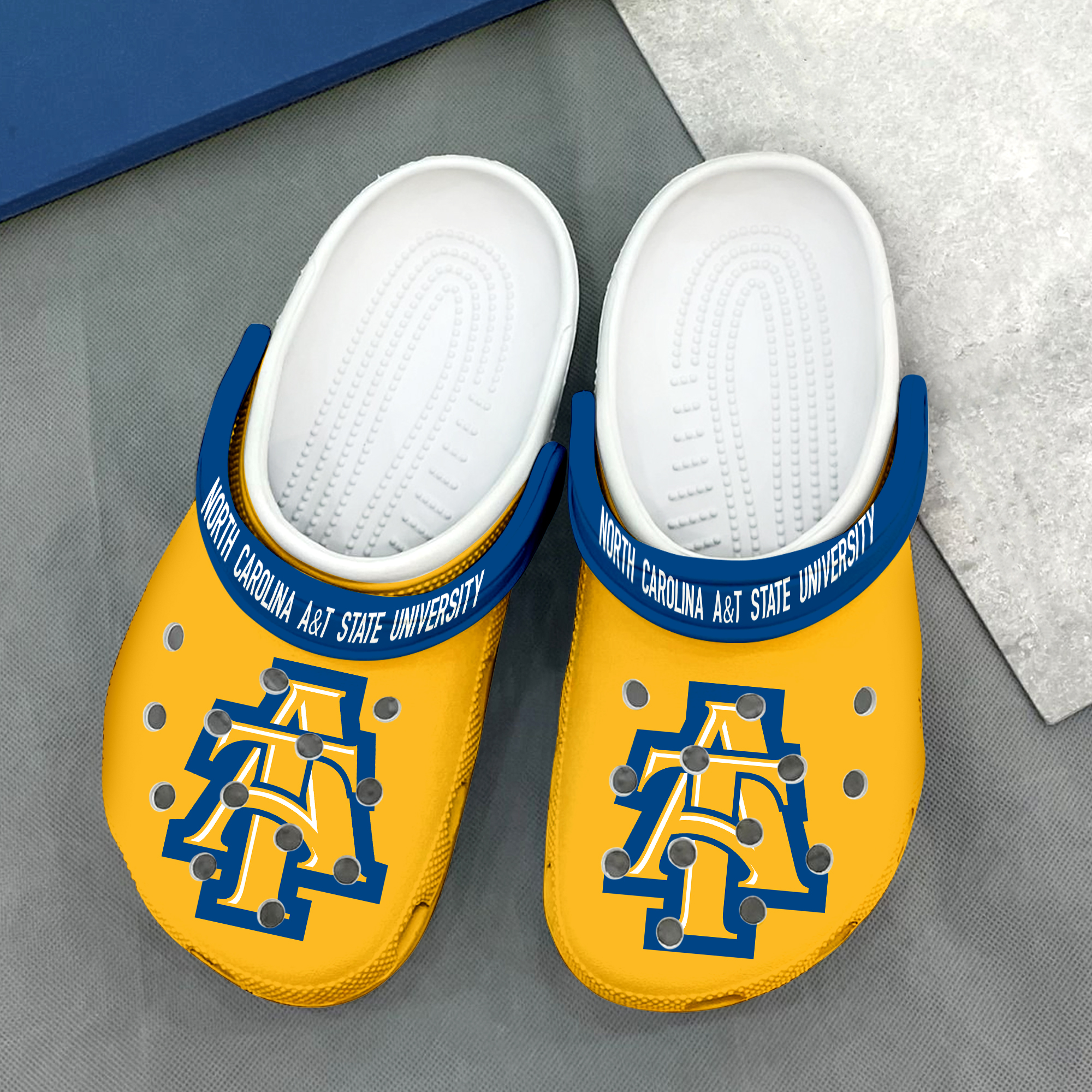 North Carolina AT State University Breathable Summer, North Carolina Crocs Clogs