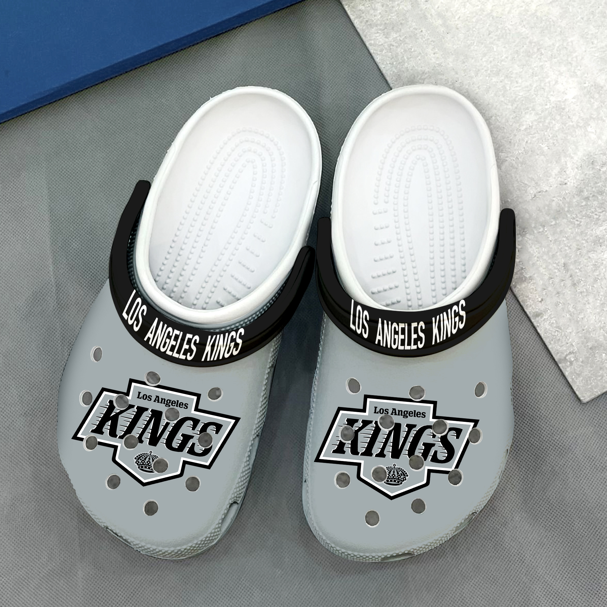 Los Angeles Kings Stylish Casual, Los Angeles Kings Crocs Clogs