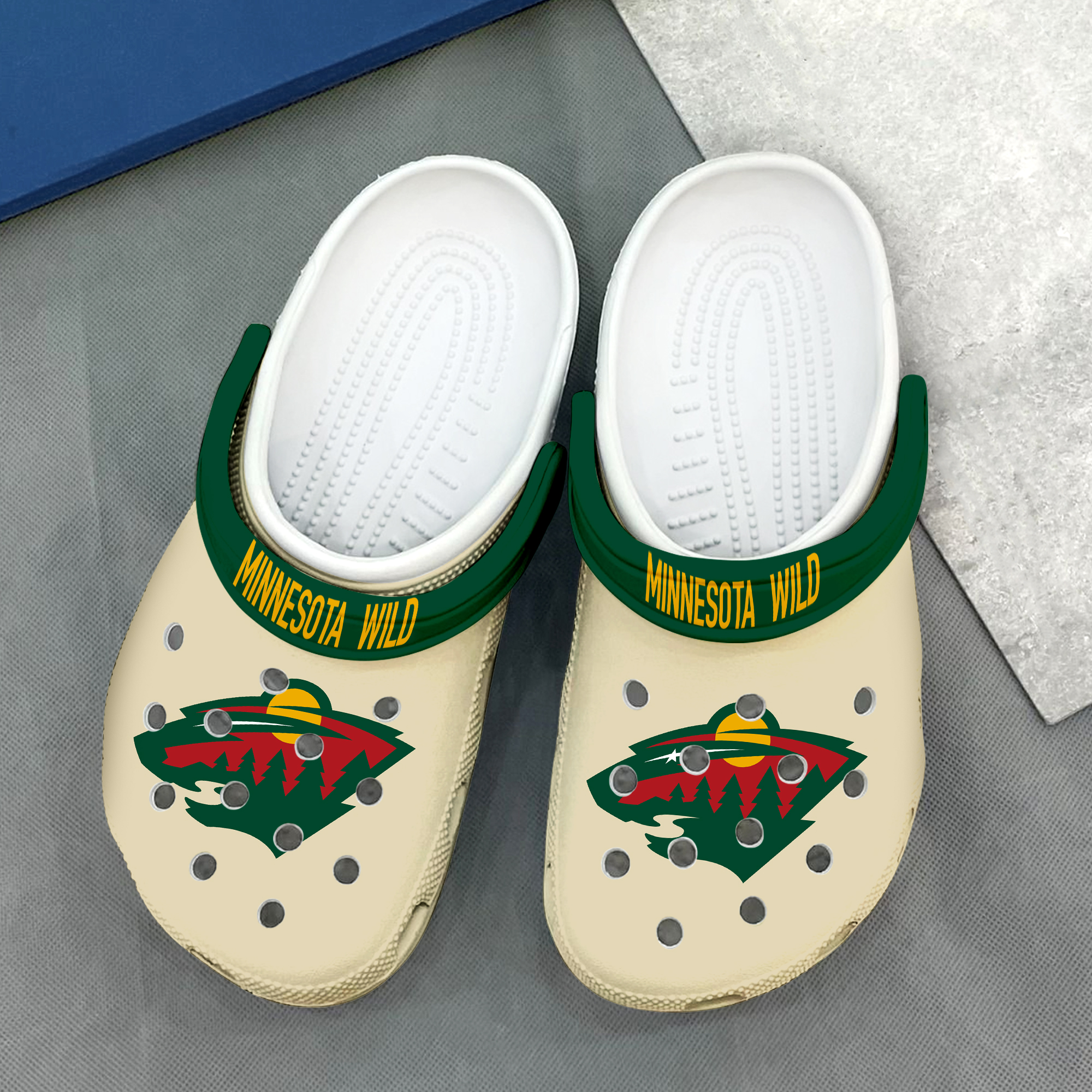 Minnesota Wild Everyday, Minnesota Wild Everyday Crocs Clogs