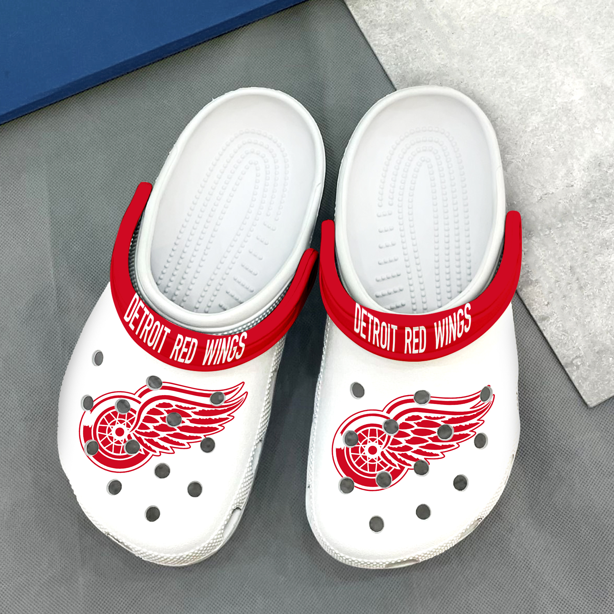 Detroit Red Wings Comfort Sport, Detroit Red Wings Crocs Clogs