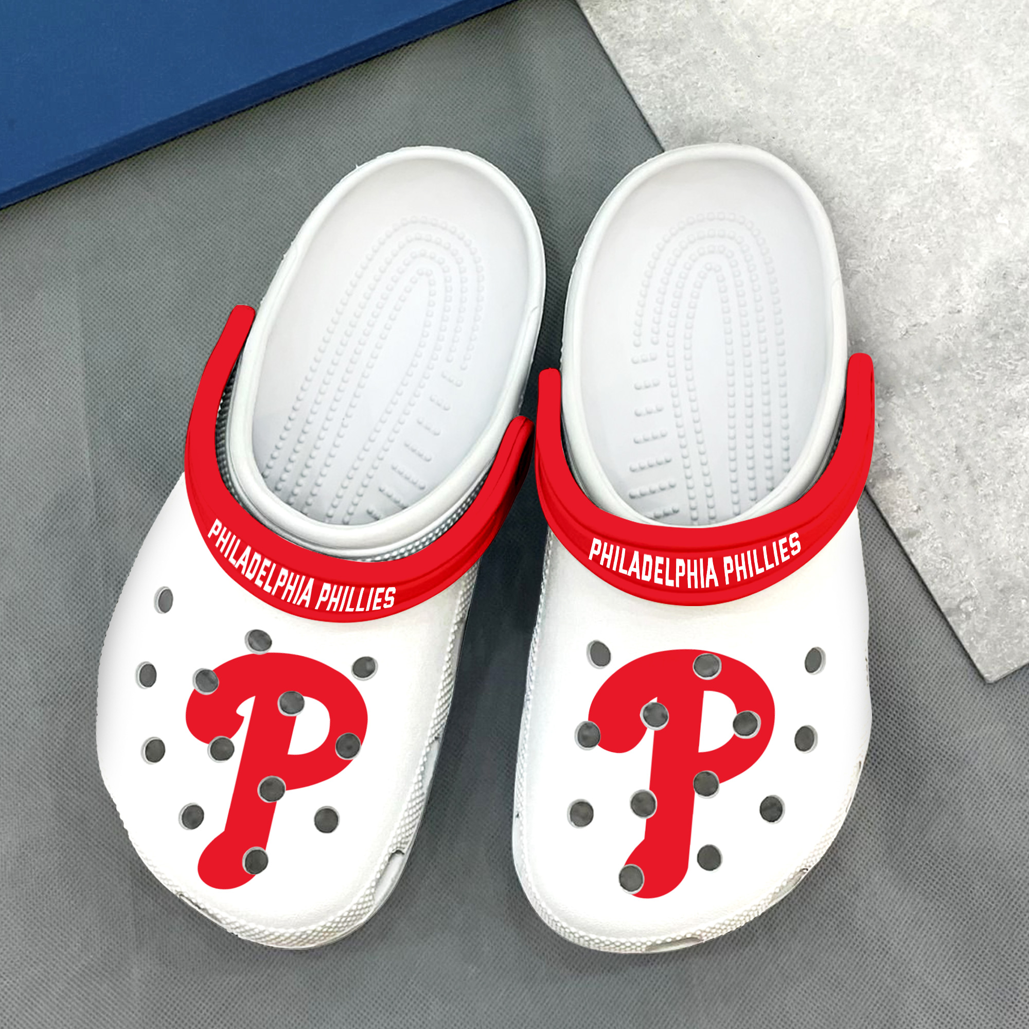 Philadelphia Phillies Breathable Summer, Philadelphia Phillies Breathable Crocs Clogs