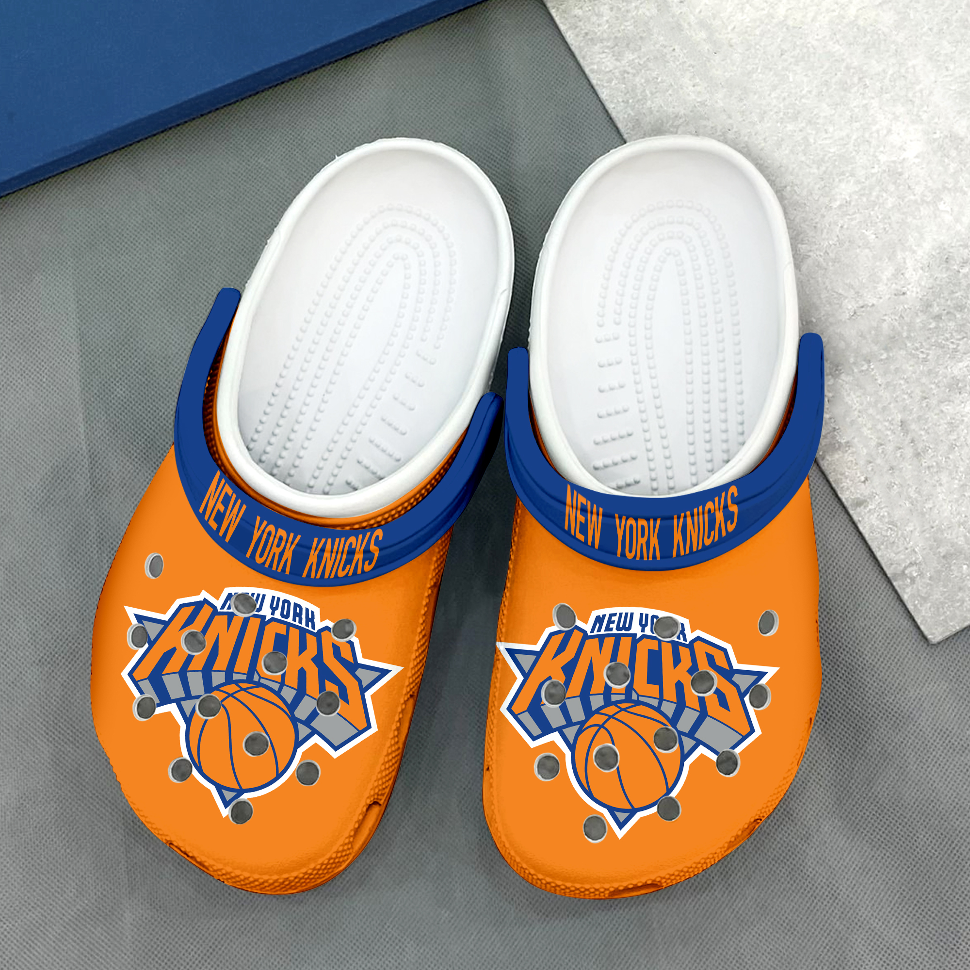 New York Knicks Comfort Sport, New York Knicks Crocs Clogs