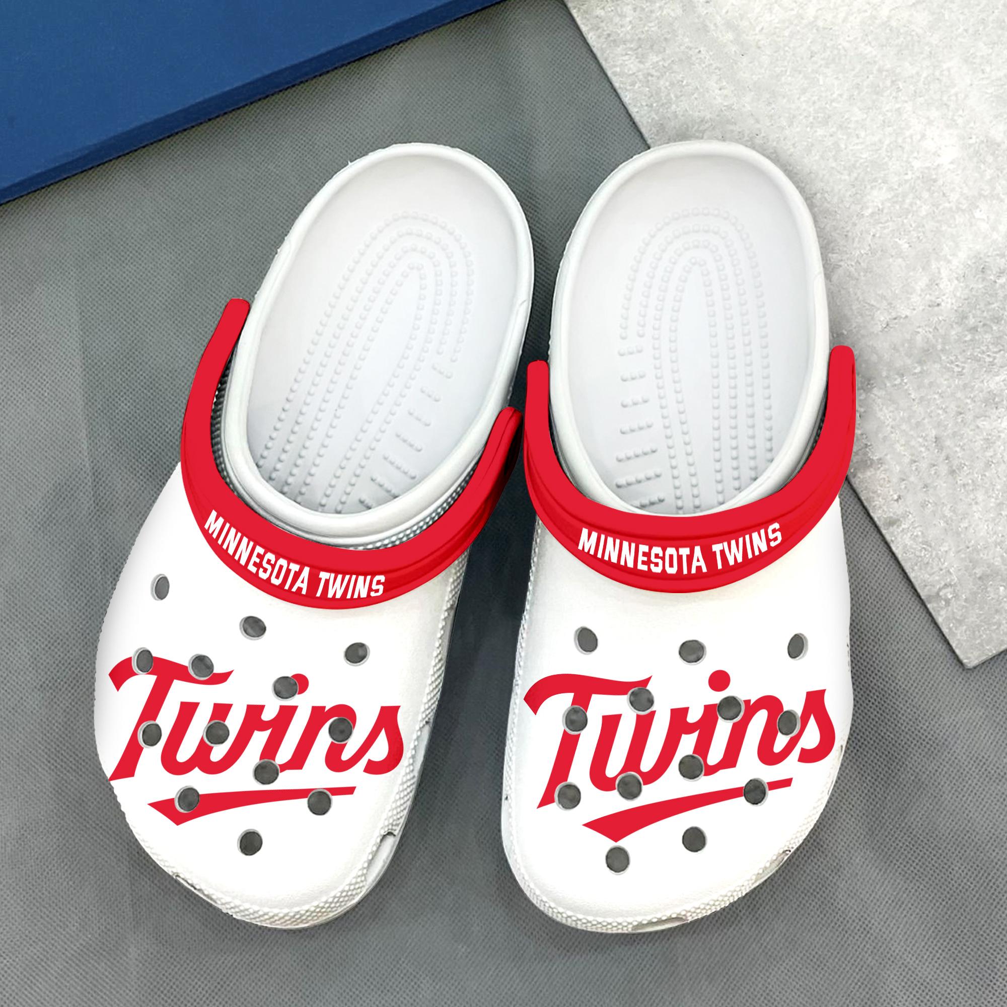 Minnesota Twins Breathable Summer, Minnesota Twins Breathable Crocs Clogs