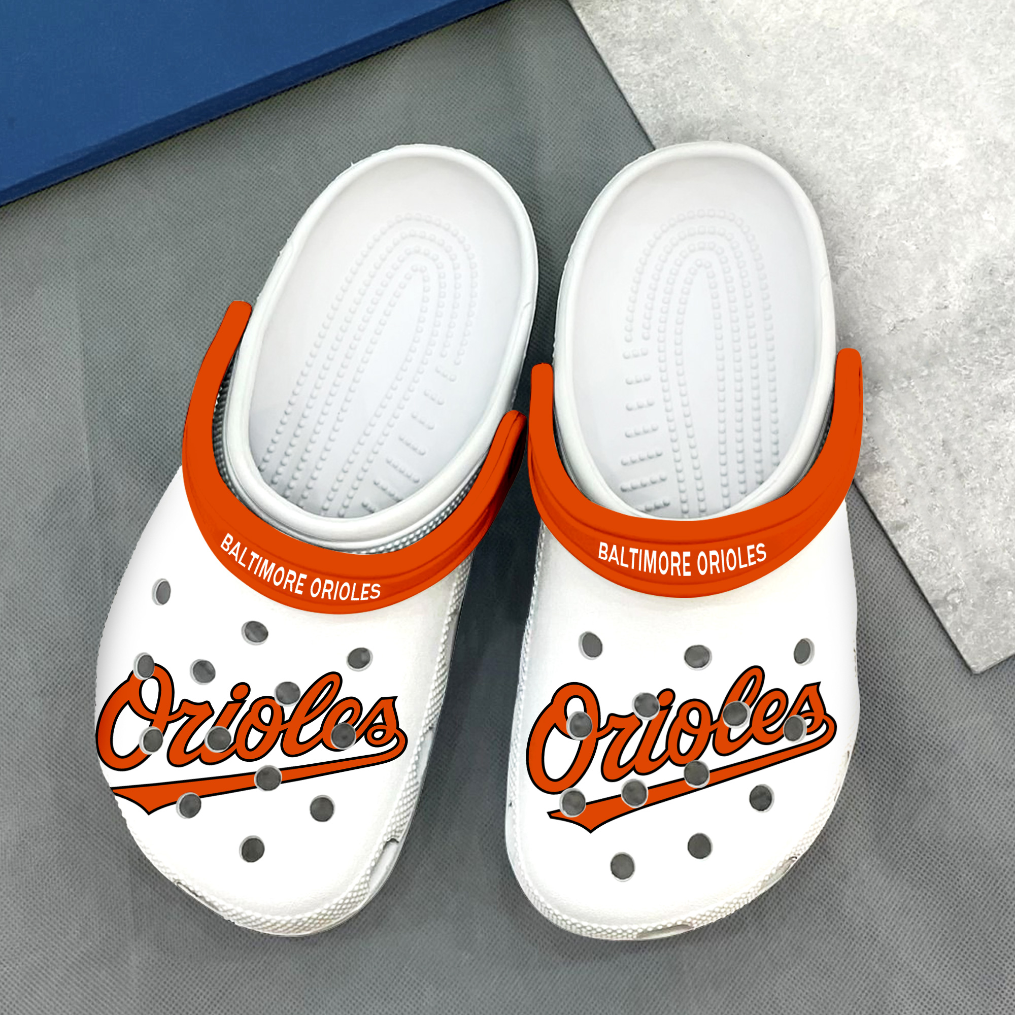 Baltimore Orioles Breathable Summer, Baltimore Orioles Breathable Crocs Clogs