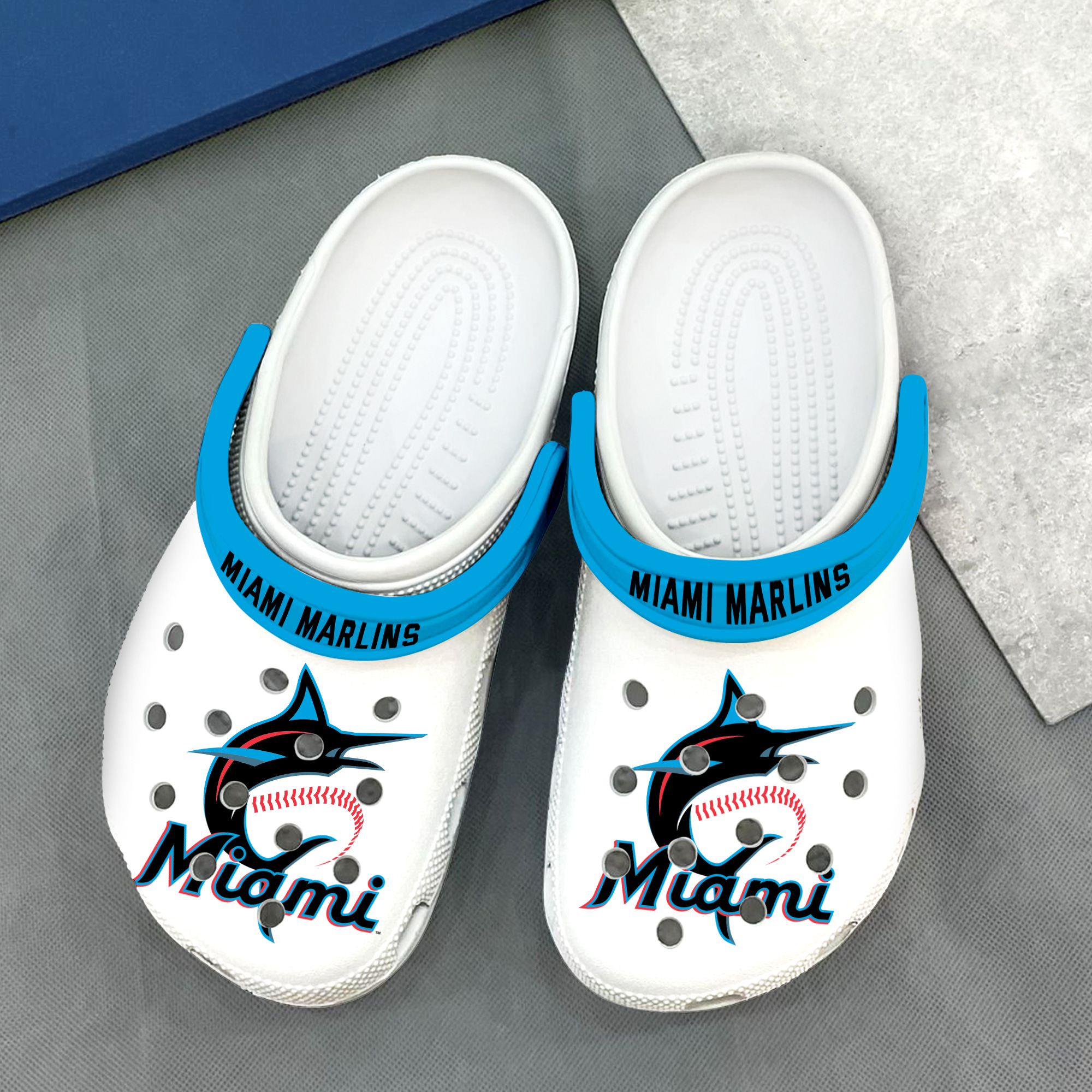 Miami Marlins Everyday, Miami Marlins Everyday Crocs Clogs