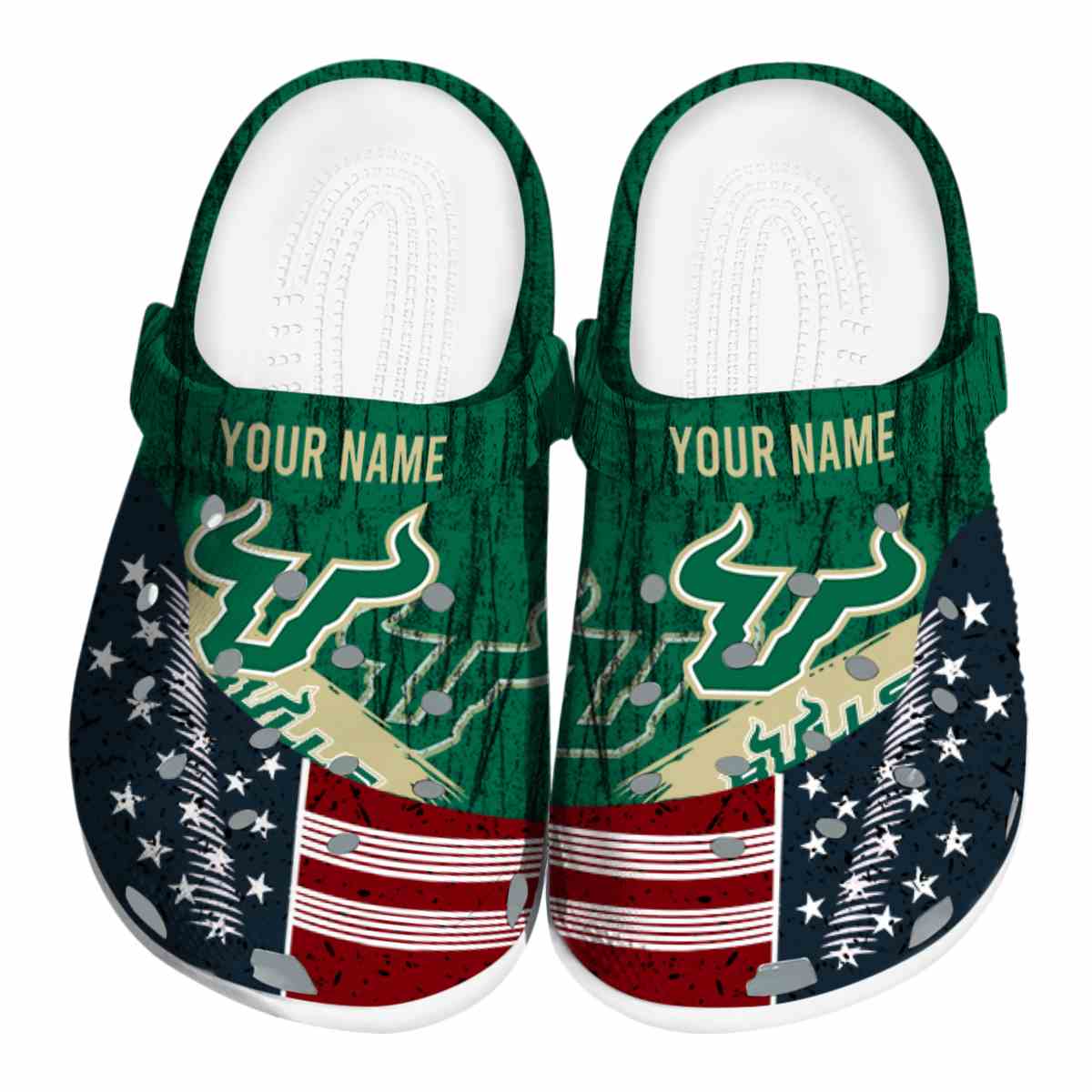 South Florida Bulls Star,South Florida Bulls Crocs Clogs