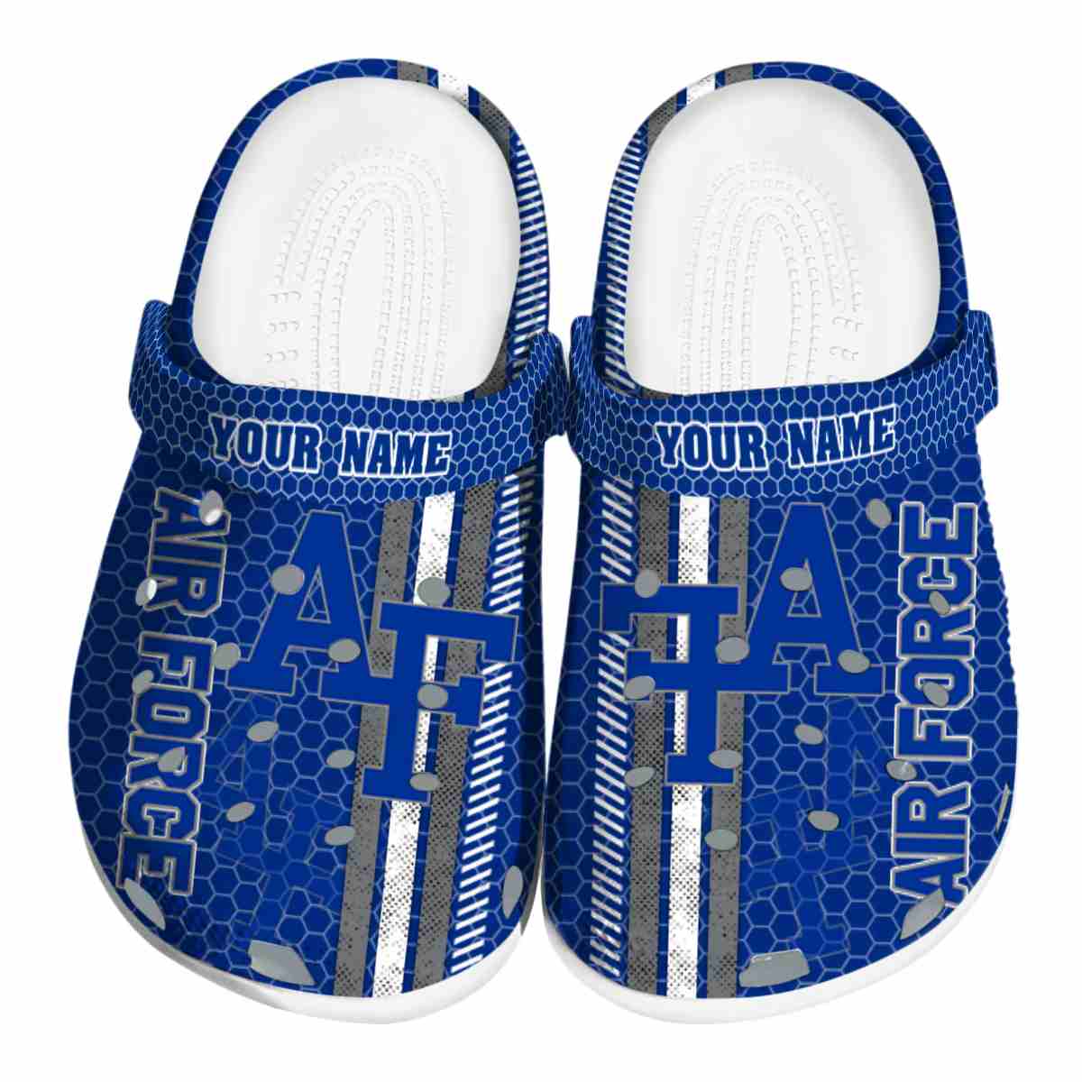 Air Force Falcons Contrasting Stripes, Air Force Falcons Crocs Clogs