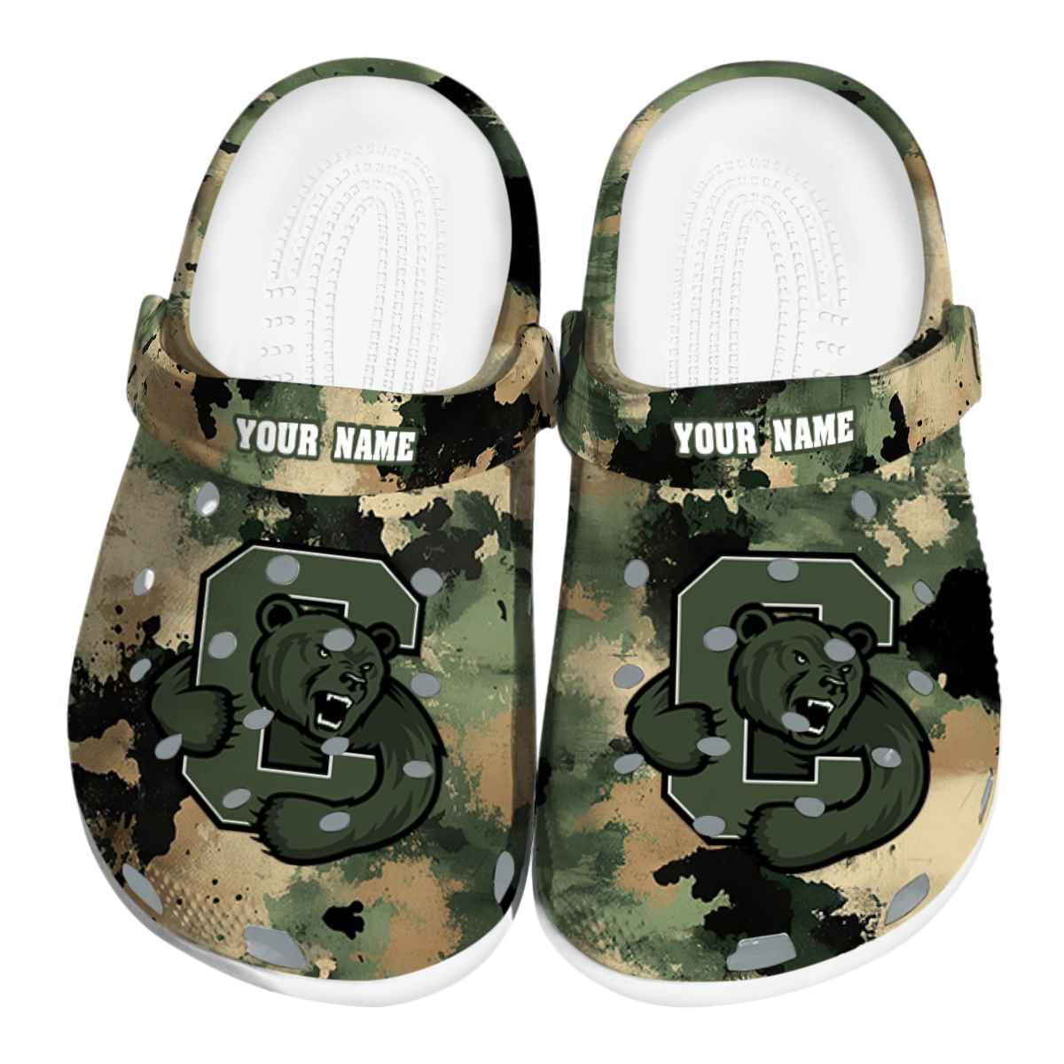 Cornell Big Red Camouflage Craze, Cornell Big Red Crocs Clogs