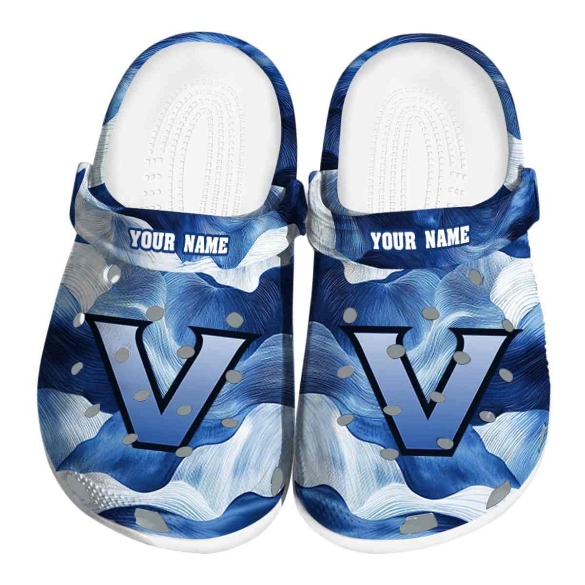Vanderbilt Commodores Ocean Waves, Vanderbilt Commodores Ocean Crocs Clogs