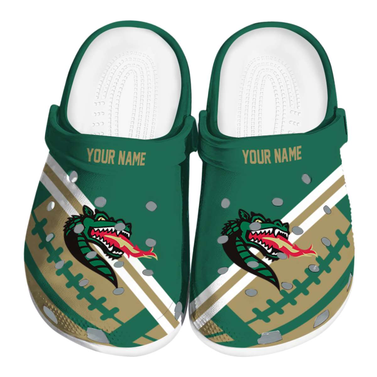 UAB Blazers Football Motif, UAB Blazers Football Crocs Clogs