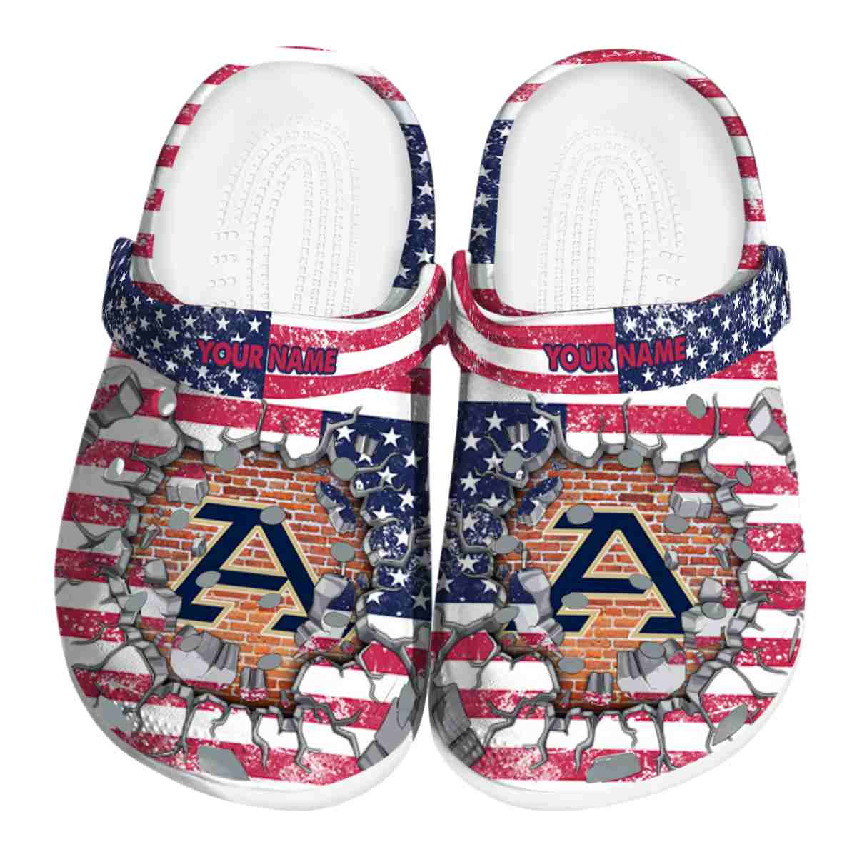 Akron Zips Freedom Splinter, Akron Zips Freedom Crocs Clogs