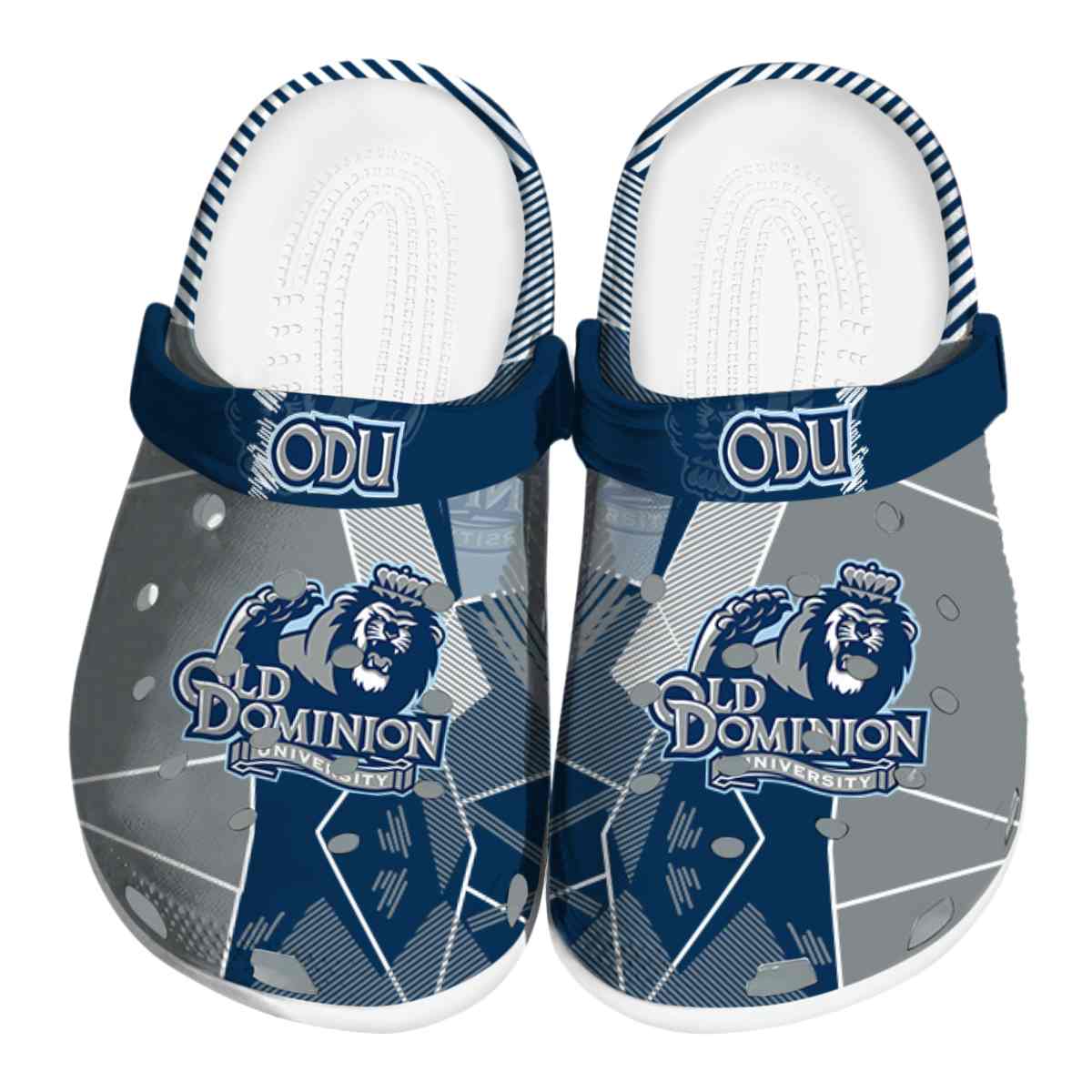 Old Dominion Monarchs Geometric, Old Dominion Monarchs Crocs Clogs