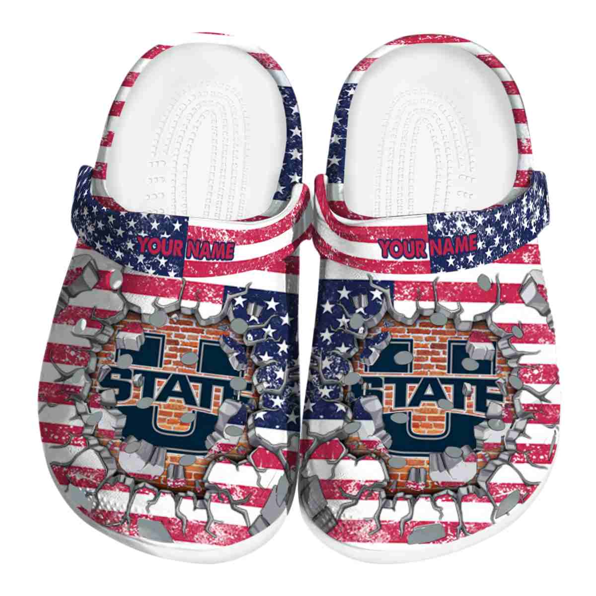 Utah State Aggies Freedom Splinter, Utah State Aggies Crocs Clogs