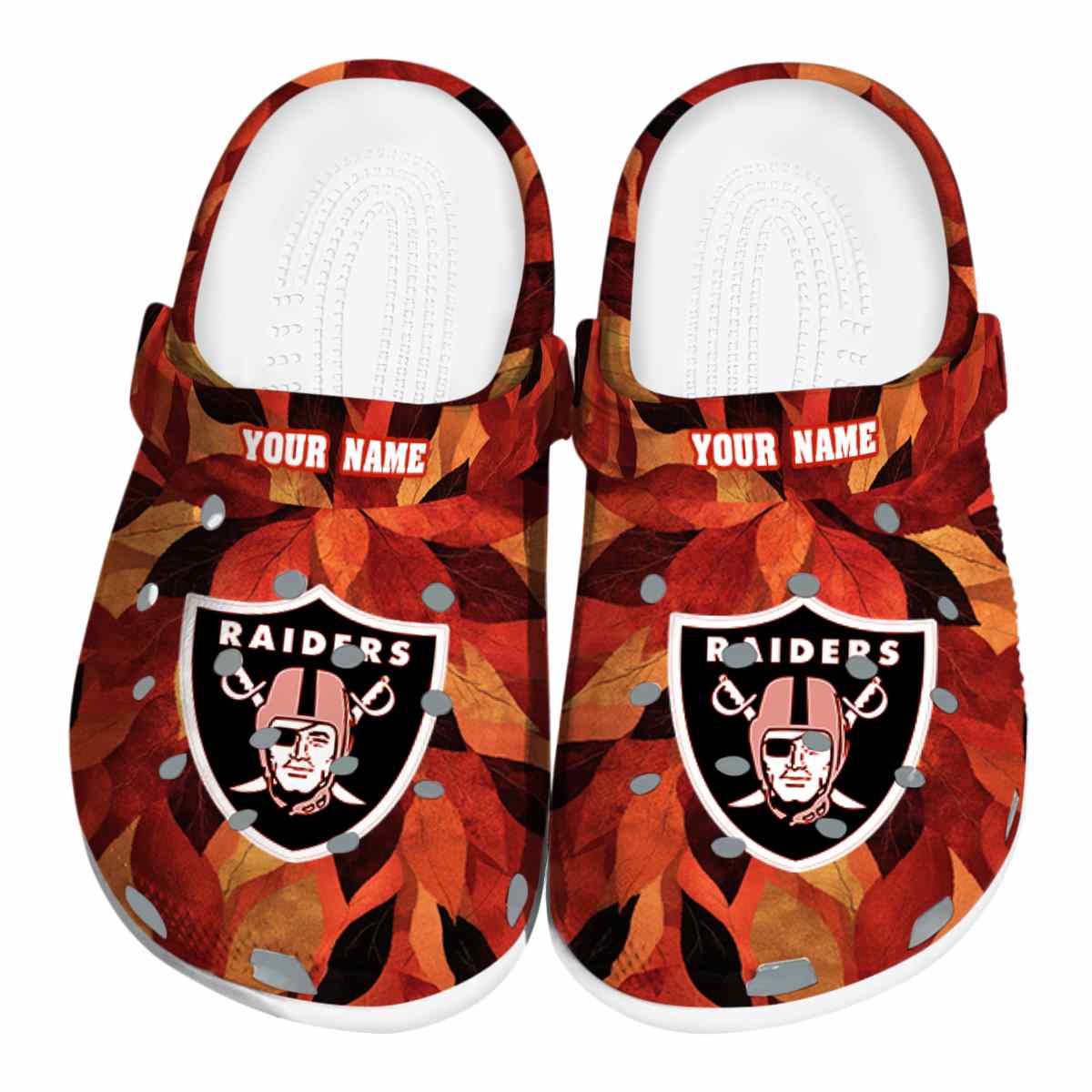 Arizona Cardinals Autumn Leaves 2025 Crocs, Arizona Cardinals Autumn Crocs Clogs
