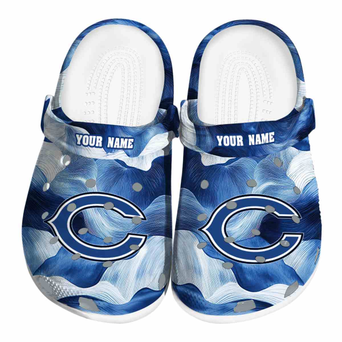 Washington Commanders Plaid Fusion 2025 Crocs, Washington Commanders Plaid Crocs Clogs