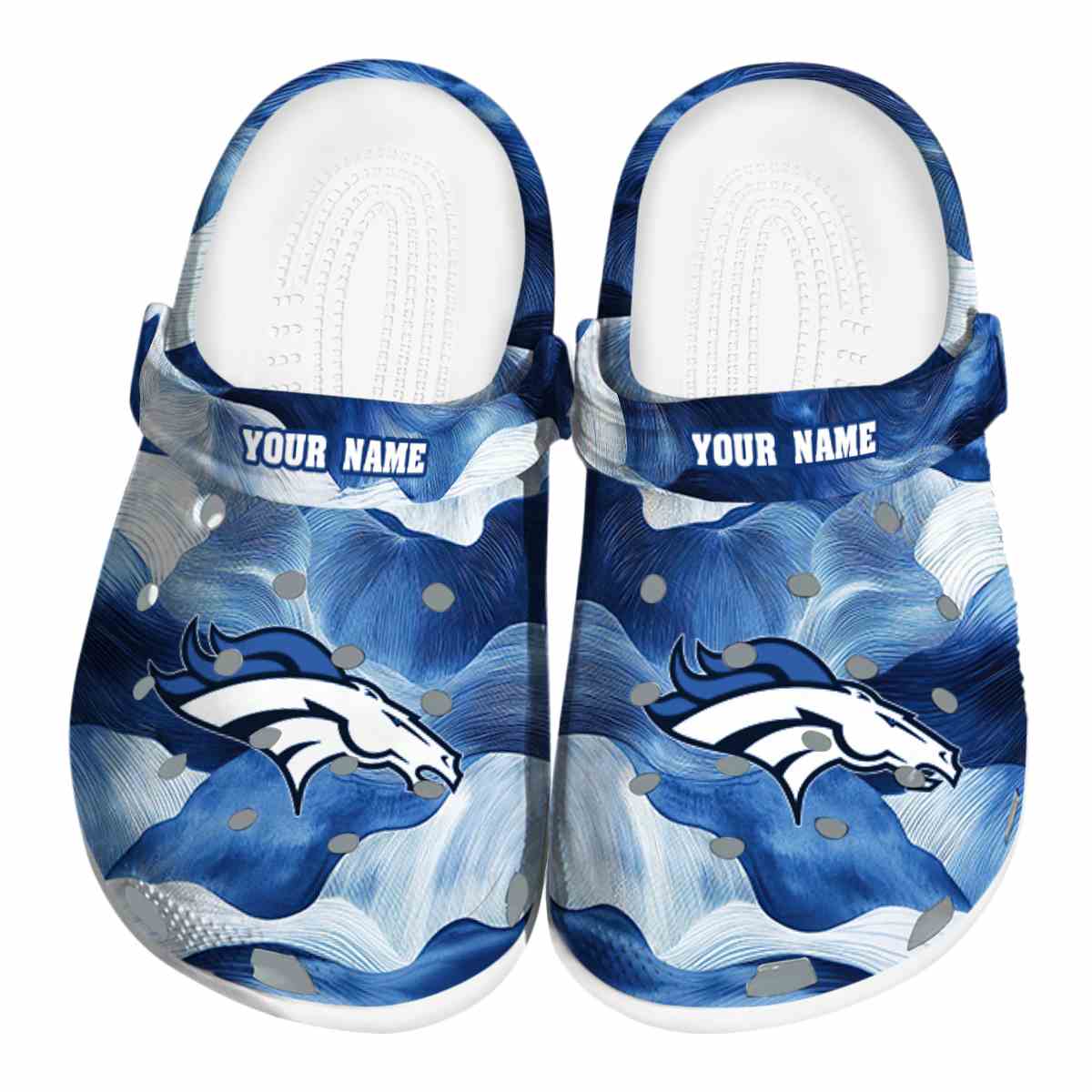 Atlanta Falcons Ocean Waves 2025 Crocs, Atlanta Falcons Ocean Crocs Clogs