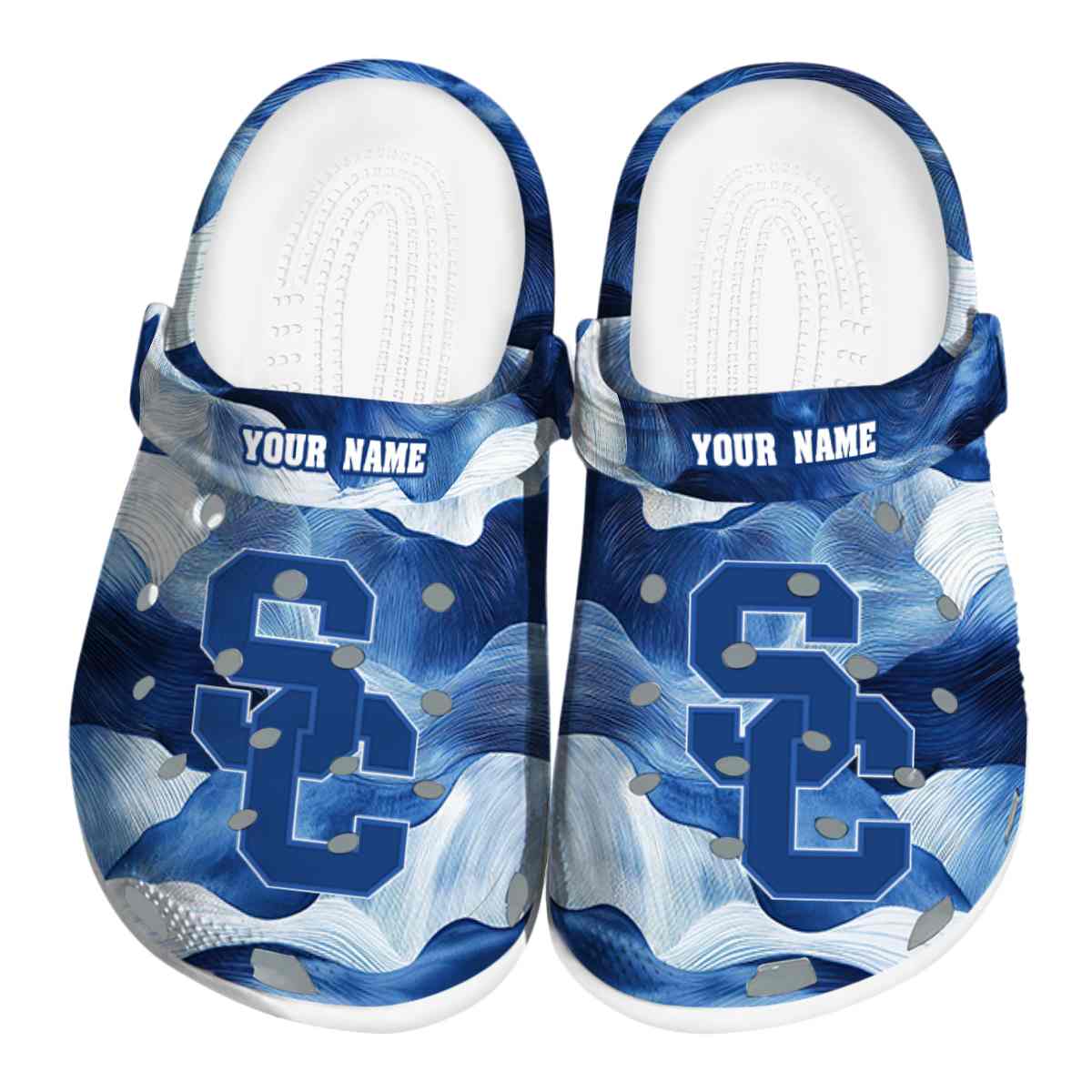 USC Trojans Ocean Waves, USC Trojans Ocean Crocs Clogs