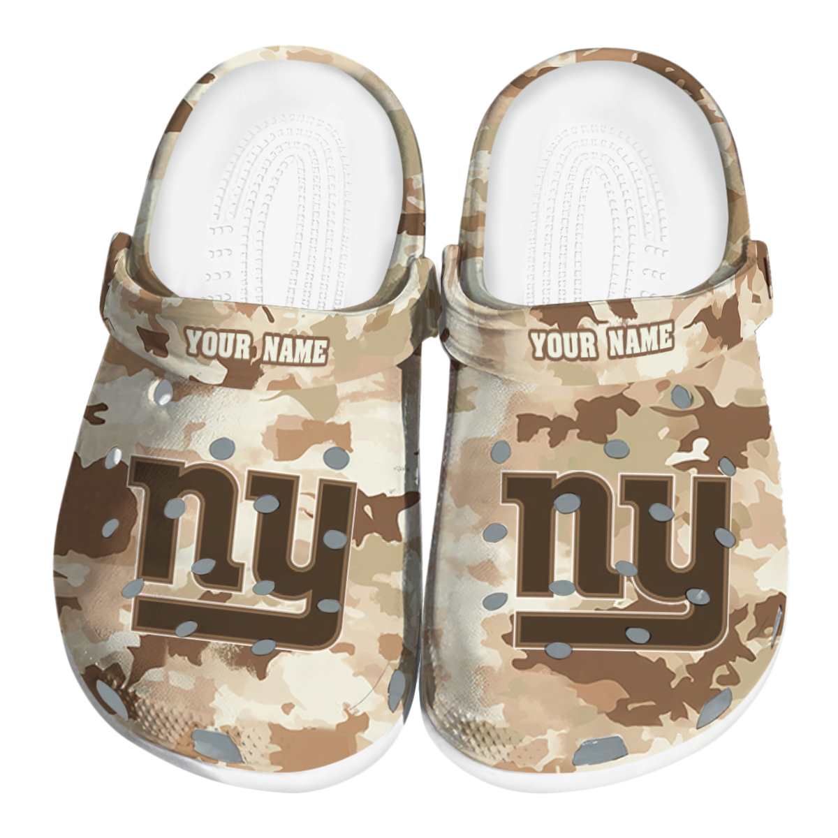 New England Patriots Desert Camo 2025 Crocs, New England Patriots Crocs Clogs