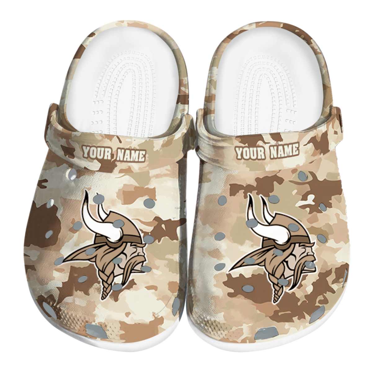 Green Bay Packers Desert Camo 2025 Crocs, Green Bay Packers Crocs Clogs