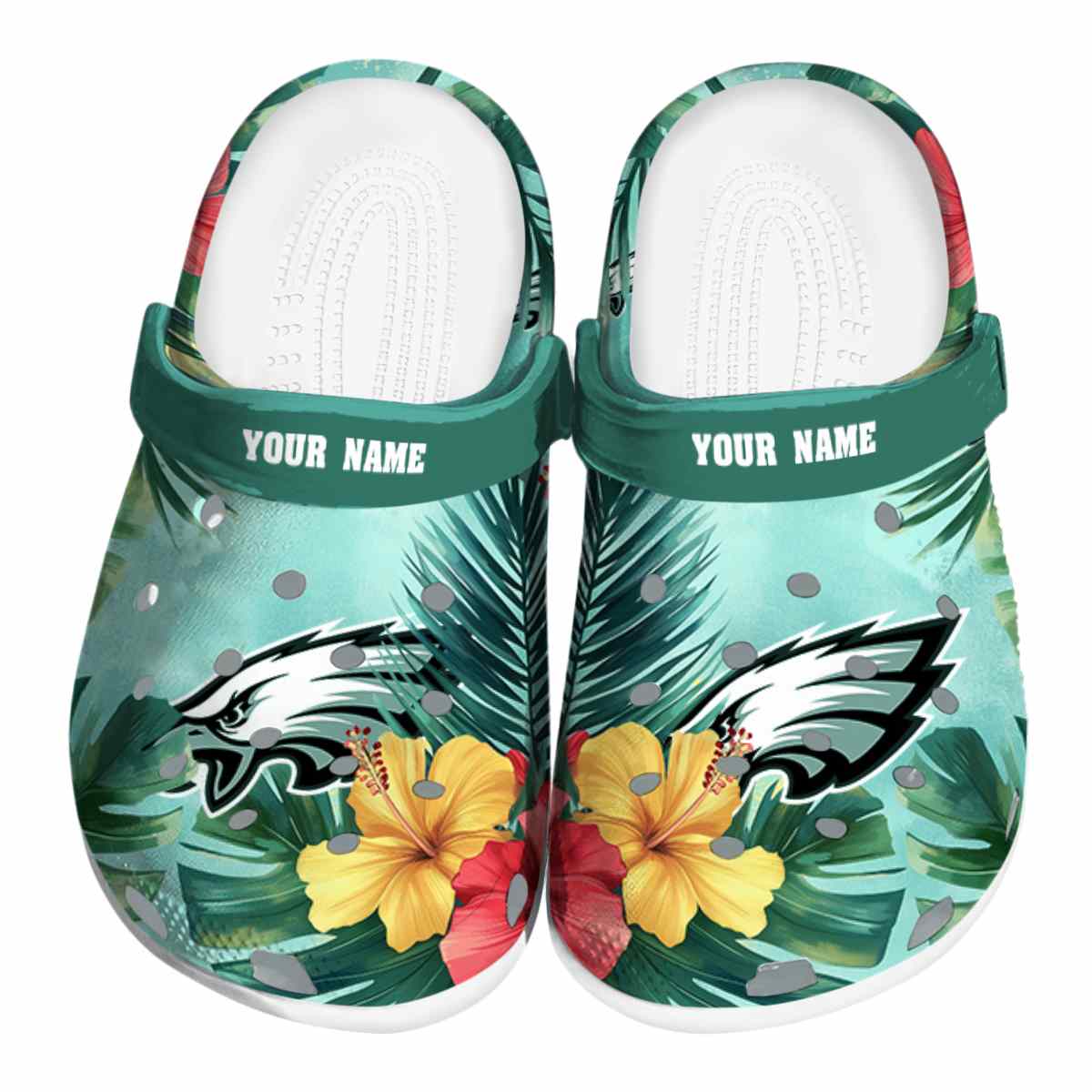 Tampa Bay Buccaneers Tropical Vibes 2025 Crocs, Tampa Bay Buccaneers Crocs Clogs
