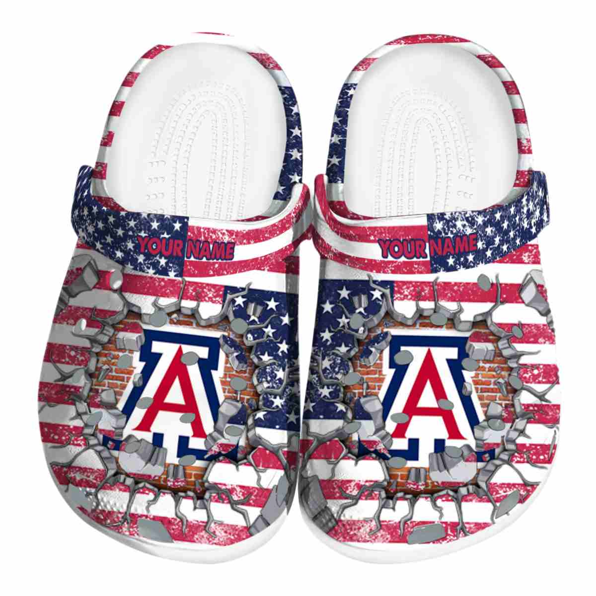 Arizona Wildcats Freedom Splinter, Arizona Wildcats Freedom Crocs Clogs