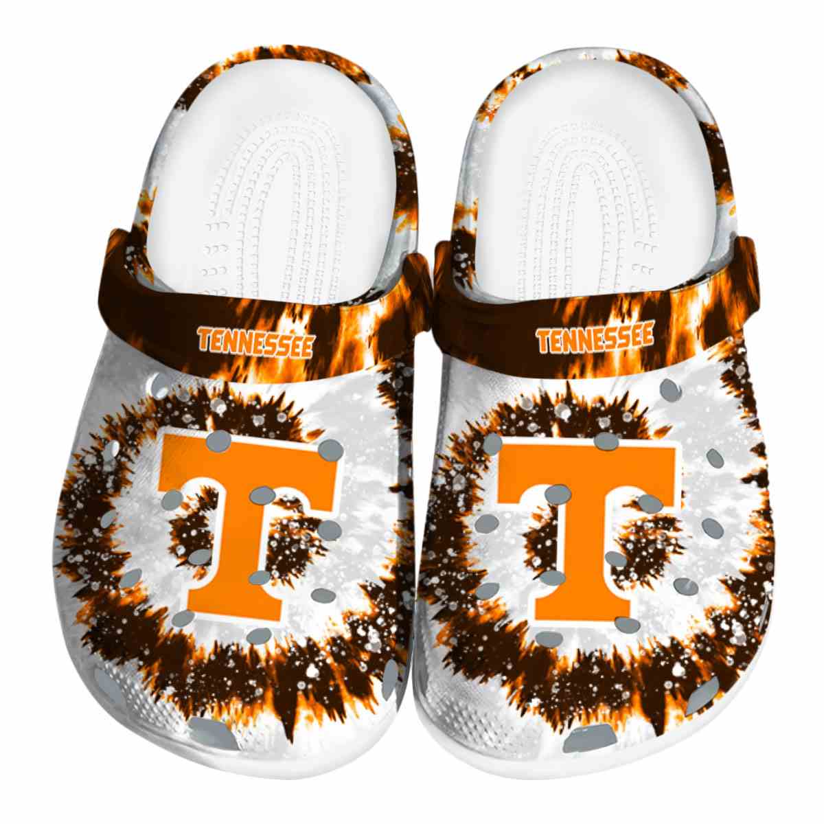 Tennessee Volunteers Radiant Burst Effect, Tennessee Volunteers Radiant Crocs Clogs