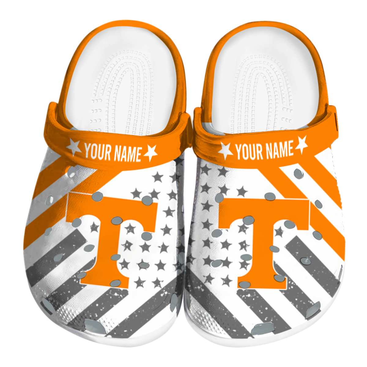 Tennessee Volunteers Star-Spangled Graphic, Tennessee Volunteers Crocs Clogs