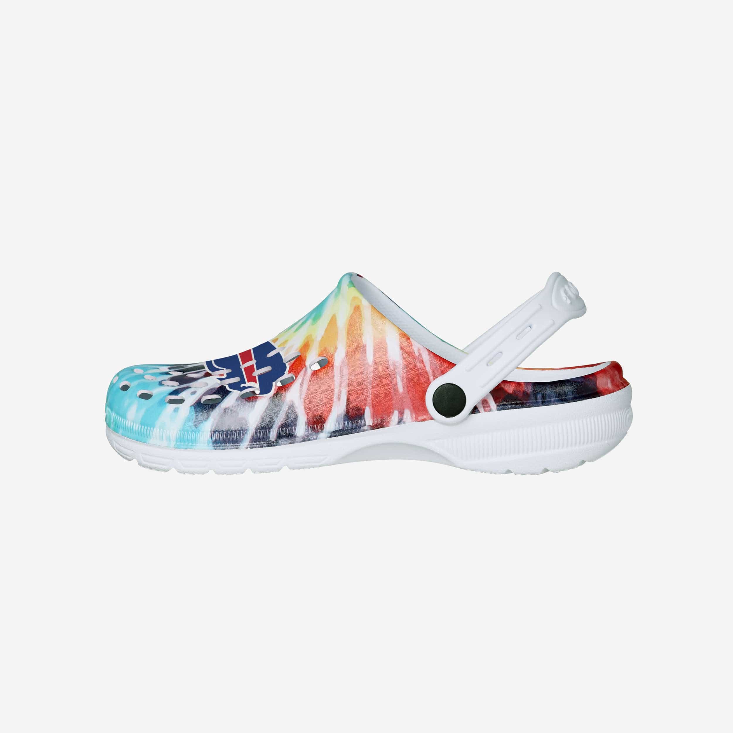 Los Angeles Rams Womens Tie-Dye Clog 2025 Crocs, Los Angeles Rams Crocs Clogs