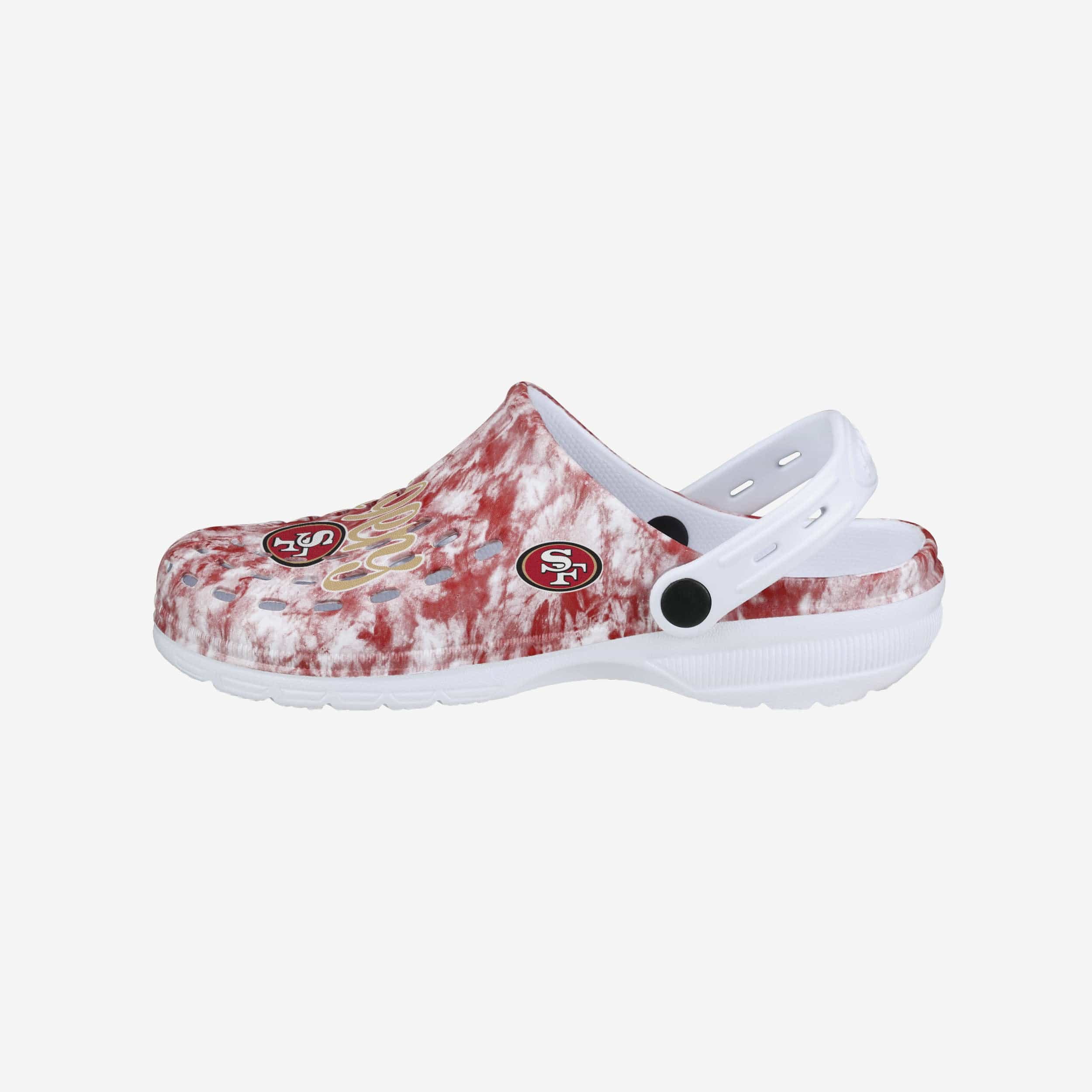 Carolina Panthers Womens Floral White Clog 2025 Crocs, Carolina Panthers Crocs Clogs