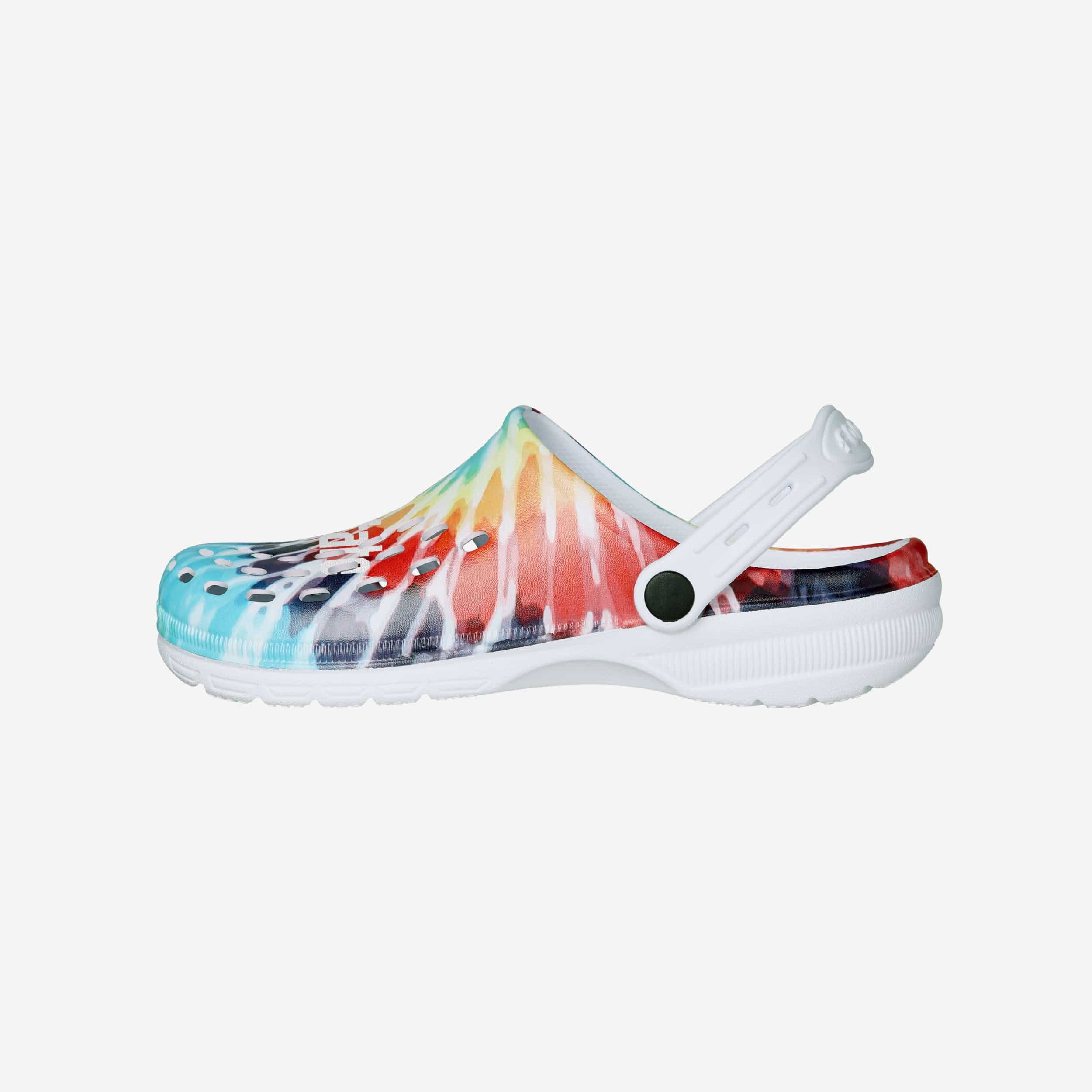 Ohio State Buckeyes Womens Tie-Dye Clog, Ohio State Buckeyes Crocs Clogs